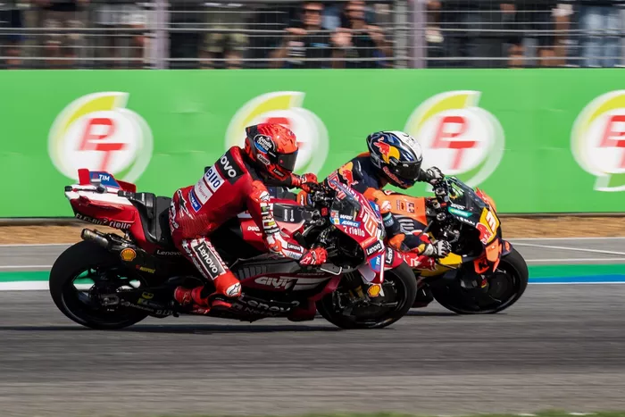 Pedro Acosta, Red Bull KTM Factory Racing, Marc Marquez, Ducati Team