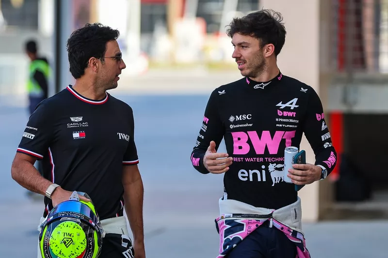 Pierre Gasly, Alpine, Sergio Pérez, Cadillac Racing