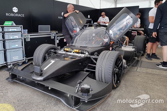 Roborace coche de prueba