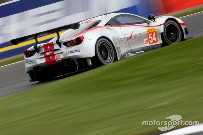 #54 Spirit of Race Ferrari 488 GTE: Thomas Flohr, Francesco Castellacci, Miguel Molina