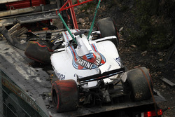 Розбита машини Феліпе Масси, Williams FW40
