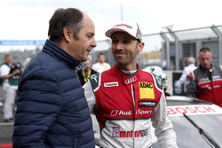 Председатель ITR Герхард Бергер и гонщик Audi Sport Team Rosberg Рене Раст