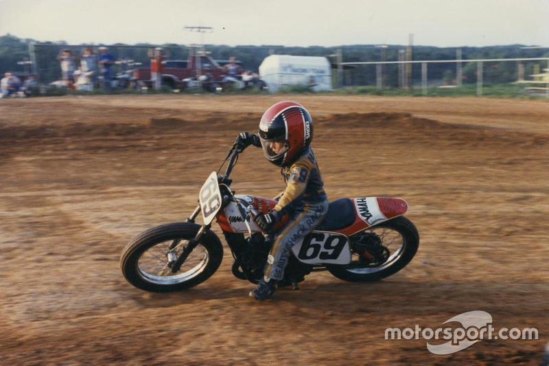 Nicky Hayden fa dirt track