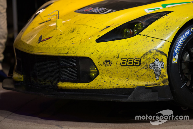 Detalle del Corvette Racing