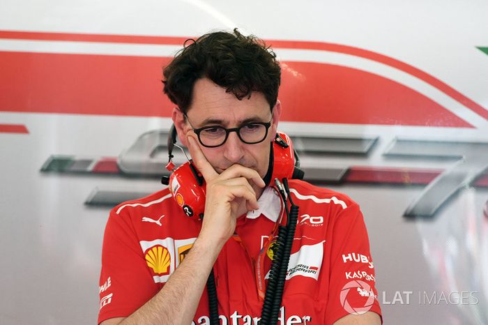 Mattia Binotto, director técnico de Ferrari