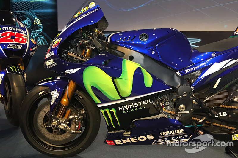 Das neue Bike von Valentino Rossi, Yamaha Factory Racing