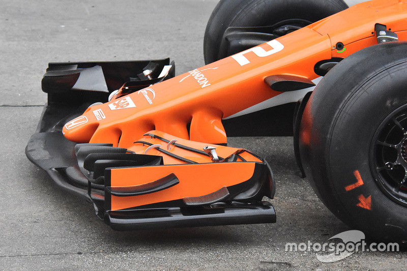 McLaren MCL32: Frontflügel
