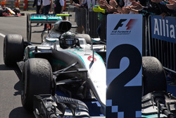 Nico Rosberg, Mercedes AMG F1 W07 Hybrid im Parc Ferme
