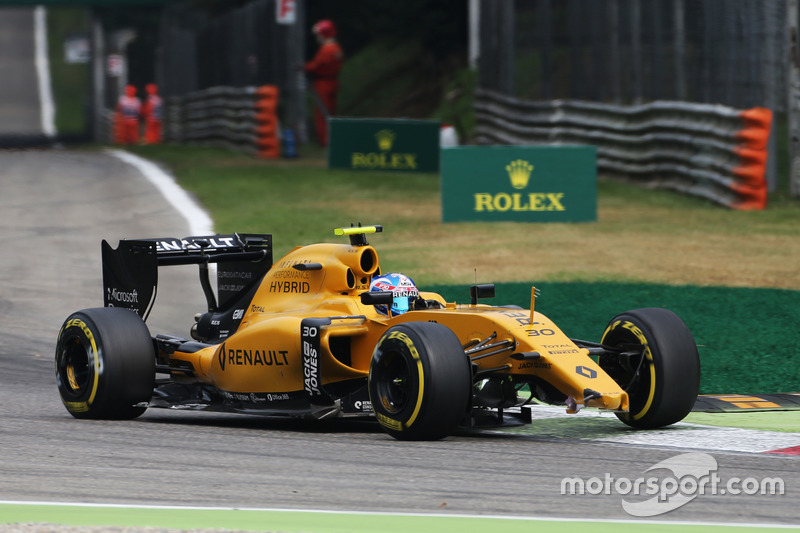 Ausgefallen: Jolyon Palmer, Renault Sport F1 Team RS16