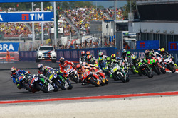 Start: Jorge Lorenzo, Yamaha Factory Racing, führt