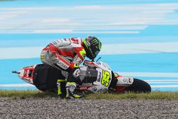 Chute de Cal Crutchlow, Team LCR Honda