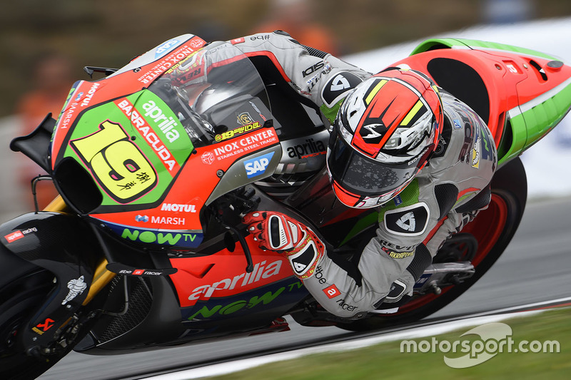 16. Alvaro Bautista, Aprilia Racing Team Gresini