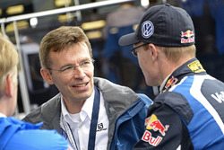 Dr. Frank Welsch, Volkswagen Board, Jari-Matti Latvala, Volkswagen Motorsport