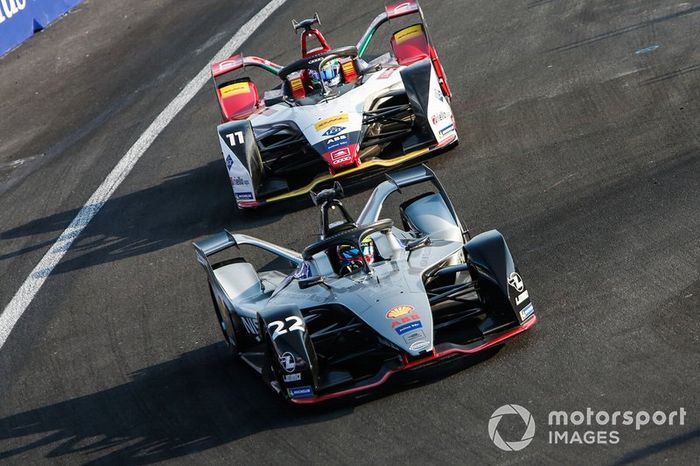 Oliver Rowland, Nissan e.Dams, Nissan IMO1, Lucas Di Grassi, Audi Sport ABT Schaeffler, Audi e-tron FE05 