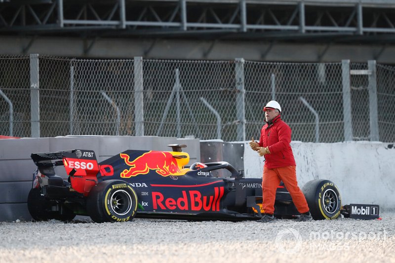 П'єр Гаслі, Red Bull Racing RB15, аварія