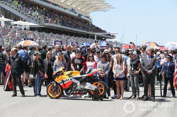Moto de Nicky Hayden y su familia