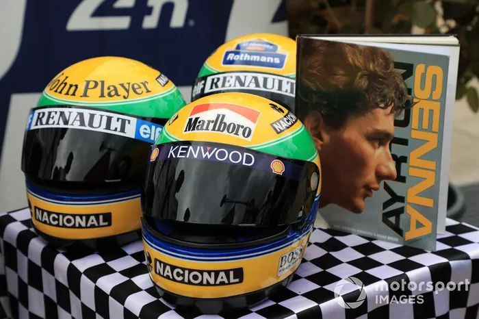 Capacetes de Ayrton Senna