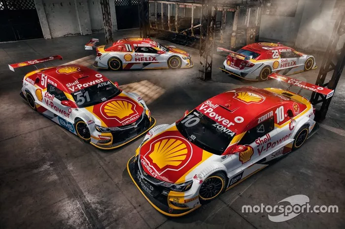 Equipes Shell V-Power e Shell Helix Ultra 