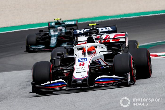 Nikita Mazepin, Haas VF-21, Pierre Gasly, AlphaTauri AT02, Sebastian Vettel, Aston Martin AMR21