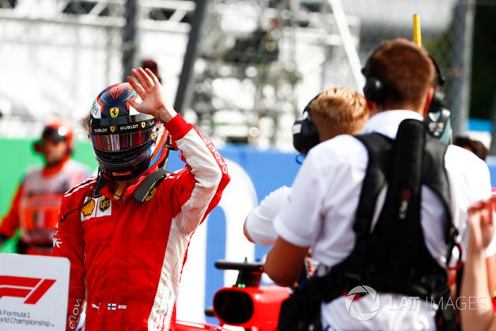 El hombre de la pole: Kimi Raikkonen, Ferrari