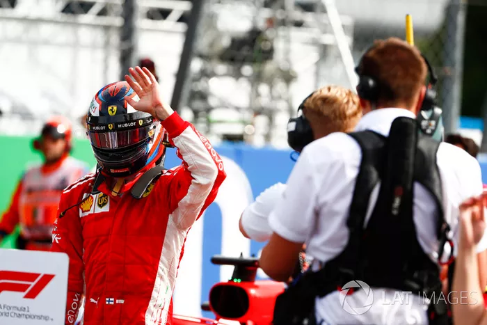 El hombre de la pole: Kimi Raikkonen, Ferrari