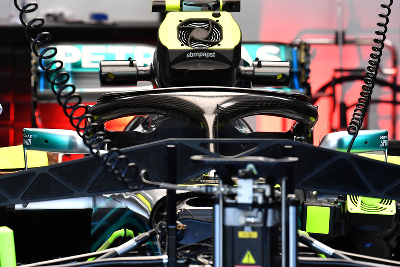Mercedes-AMG F1 W09, halo