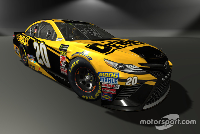 Erik Jones, Joe Gibbs Racing, Toyota Camry - NASCAR Heat 3 skin