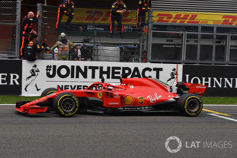 Sebastian Vettel győzelme a Belga Nagydíjon - F1 2018