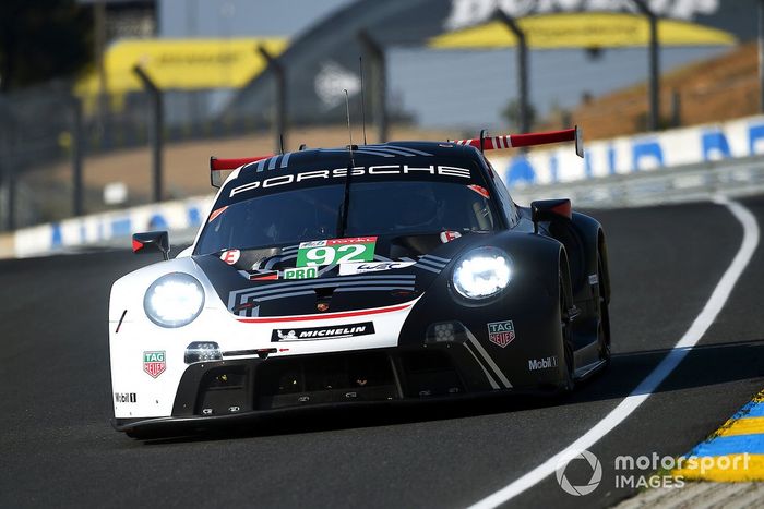 #92 Porsche GT Team Porsche 911 RSR: Michael Christensen, Kevin Estre, Laurens Vanthoor