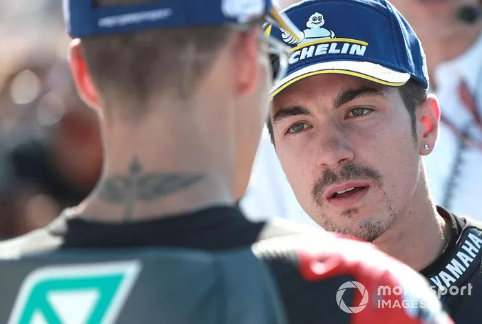 Ganador de la pole Maverick Viñales, Yamaha Factory Racing