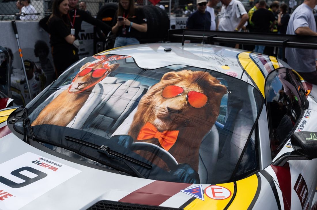 #9 Boutsen VDS Mercedes-AMG GT3 EVO: Maximilian Götz, Mikael Grenier, Maxime Martin