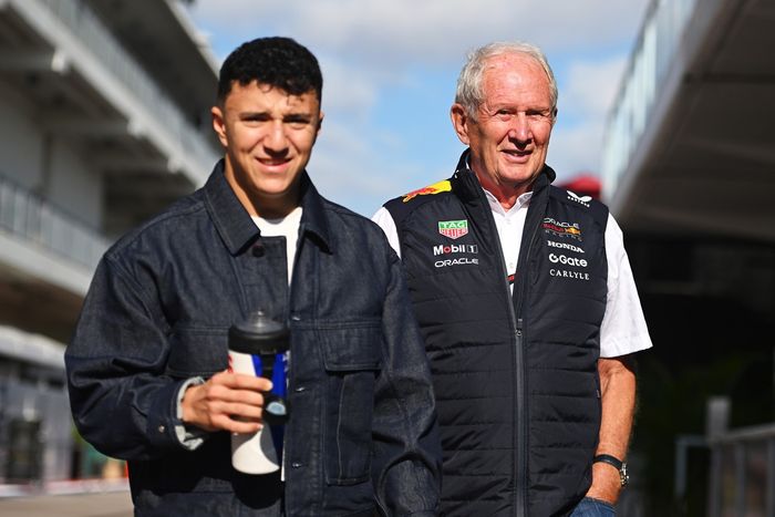 Isack Hadjar, Racing Bulls Team, Helmut Marko, Red Bull Racing
