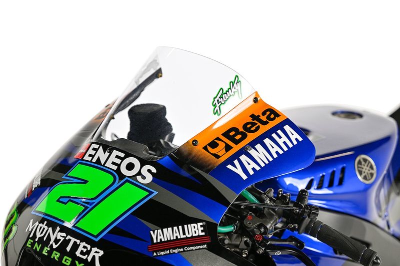 Franco Morbidelli, Yamaha Factory Racing, detalles de la moto