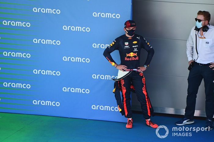 Tercero Max Verstappen, Red Bull Racing