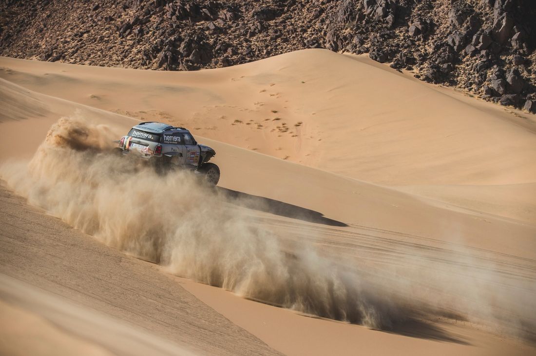 #222 X-Raid Mini JCW Team Mini: Guillaume De Mevius, Mathieu Baumel