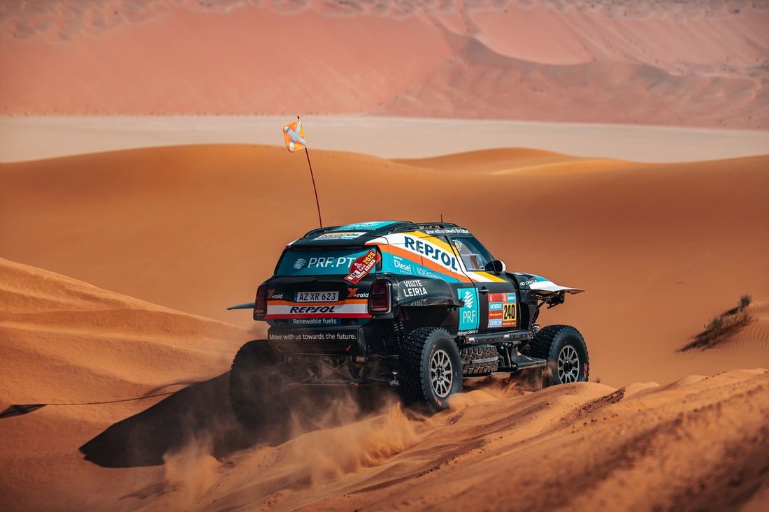 #240 X-Raid Mini JCW Equipo Mini: Joao Ferreira, Filipe Palmeiro