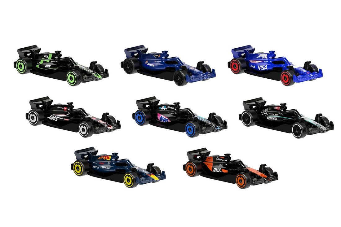 ホットウィール フォーミュラ1 2025 8台セット ✕7 ホットウィール F1 2025 製品ラインナップ F1