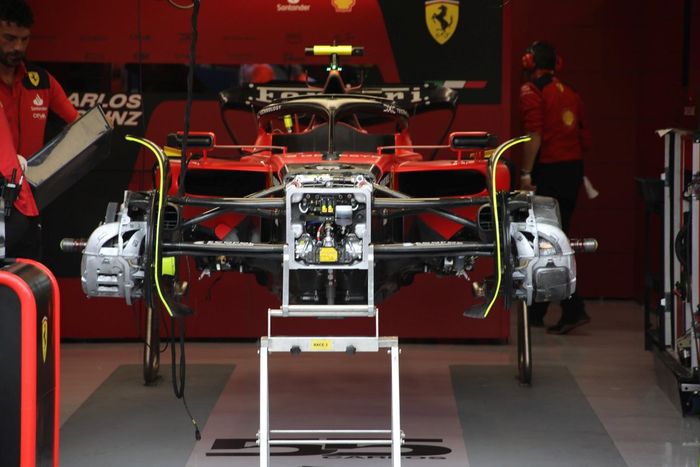 Ferrari SF-23 detalles técnicos