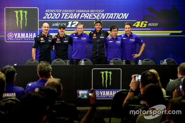Maverick Vinales, Valentino Rossi, Jorge Lorenzo, Yamaha Factory Racing