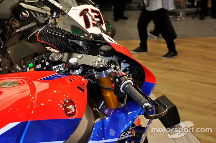 La moto du Team HRC
