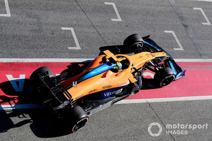 Lando Norris, McLaren MCL35 