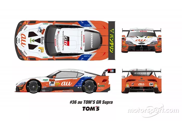 #36 au TOM’S GR Supra