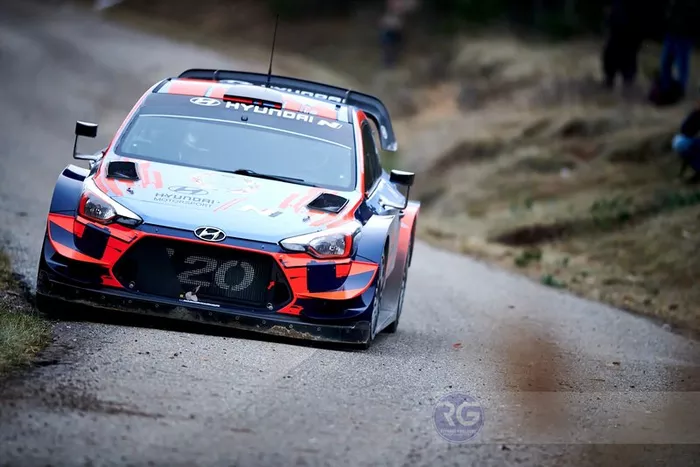 Ott Tanak, Martin Jarveoja, Hyundai i20 Coupe WRC
