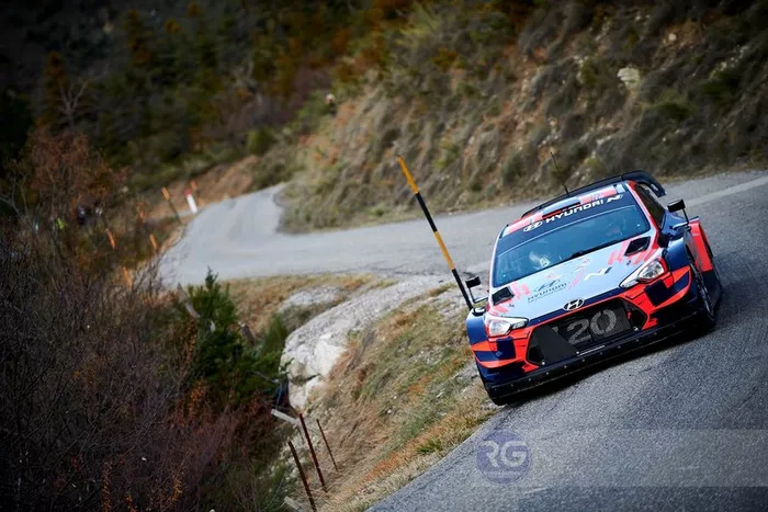 Ott Tanak, Martin Jarveoja, Hyundai i20 Coupe WRC