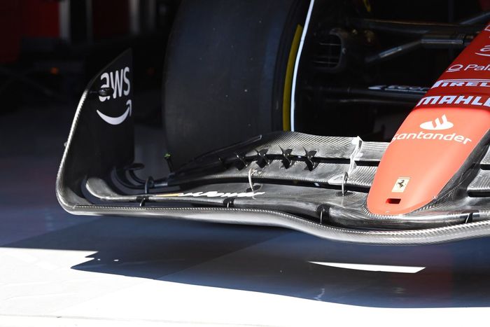 Ferrari SF-23 detalles técnicos 