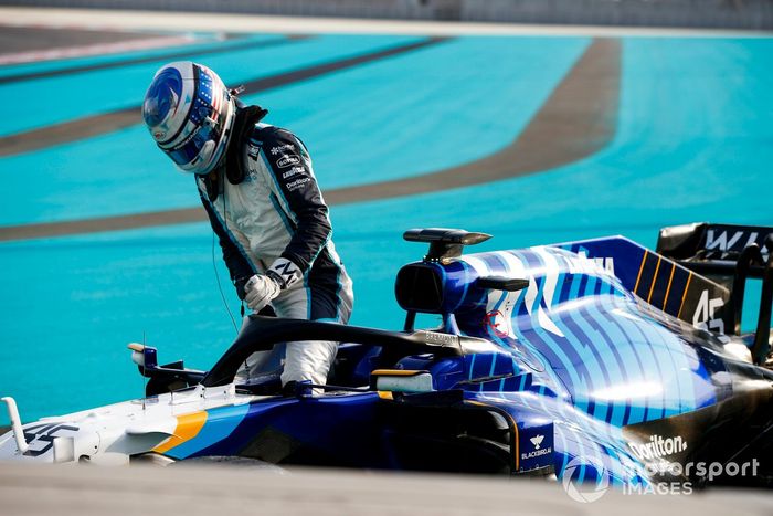 Accidente de Logan Sargeant, Williams FW43B