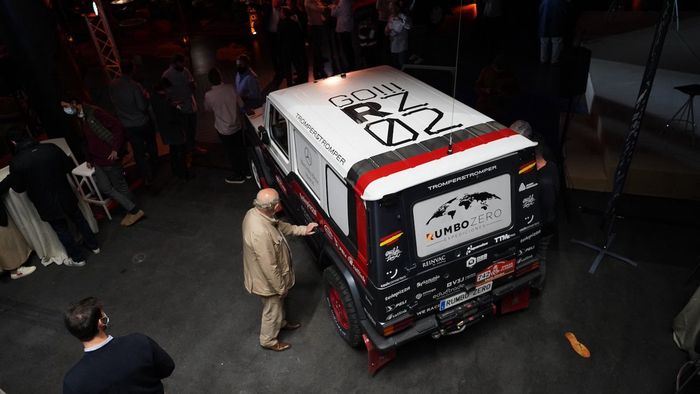 Presentación del equipo RumboZero Mercedes-Benz, Dakar Classic 2022