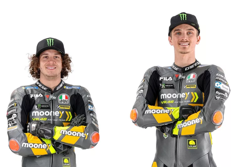 Marco Bezzecchi et Luca Marini
