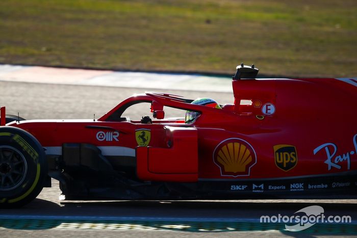 Mick Schumacher, Ferrari SF71H 