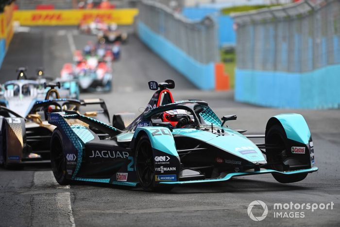 Mitch Evans, Jaguar Racing, Jaguar I-Type 5, Antonio Felix Da Costa, DS Techeetah, DS E-Tense FE21